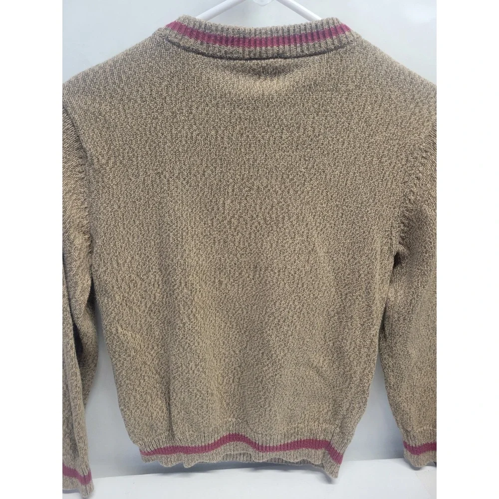 Gymboree Kids Brown Train Sweater Size 6 Cotton‎ Crew Neck Long Sleeve